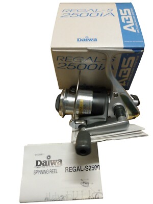 Moulinet De Voyage Vintage Daiwa Regal-x 2500ia Pêche Spinning Abs Moulinet De Voyage Vintage Daiwa Regal-x 2500ia Pêche Spinning Abs