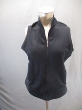 Nike Therma-Fit Golf Size M Women Full Zip Stand Collar Pocket Athletic Vest 177