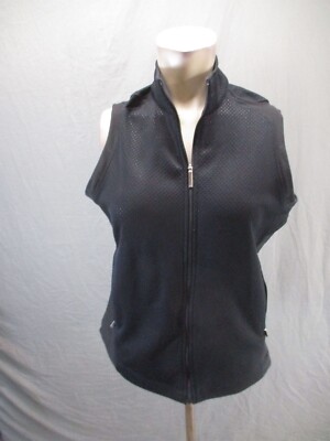 Nike Therma-Fit Golf Size M Women Full Zip Stand Collar Pocket - Main Image