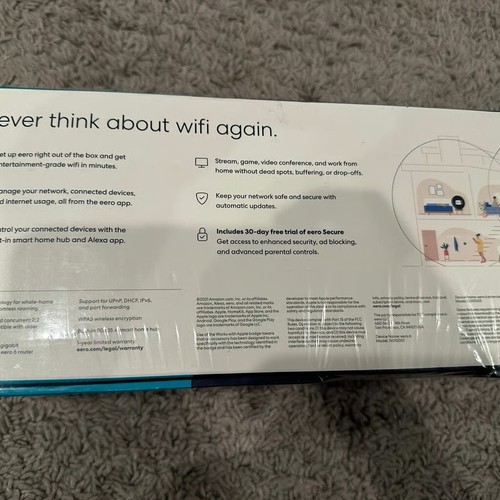 Amazon eero 6+ mesh wifi router (newest model), Say goodbye to wifi dead spots, - Picture 10 of 11