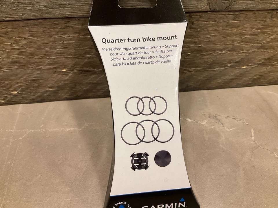 Garmin Quarter Turn Bike Mount Speedometer Bracket Rubber Band Pad Authentic New - Image 2 of 4