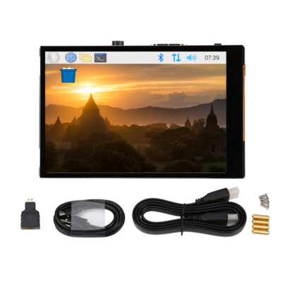 3.5 inch USB HDMI LCD Display Capacitive Touch Screen For Raspberry Pi 5 4B 3B+