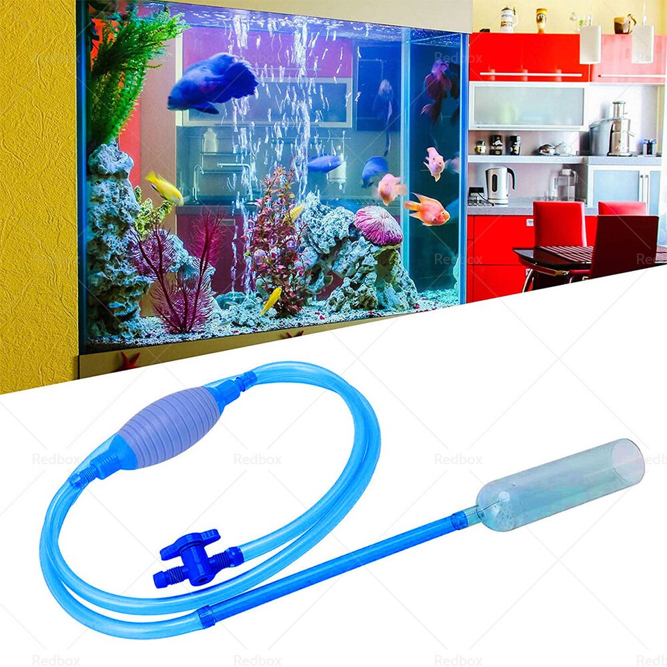 Siphon Hose Large Aquarium Fish Tank Gravel Cleaner Syphon Vacuum Water