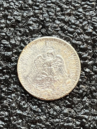 1919 Mexico 20 Centavos Silver — photo from the most recent tracked eBay sale