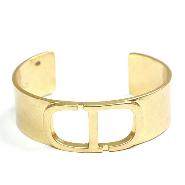 Bracelet femme Dior marque CD bijou bracelet métal femme doré