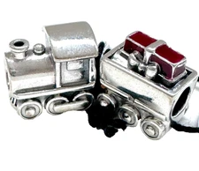 NEW Pandora Christmas Train Charm 797519EN27 Authenic & Retired