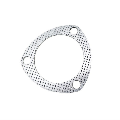 6pcs 3" 76mm Reinforced 3 Bolt Exhaust Flange Gasket Downpipe Fire Ring Repair - Picture 3 of 7