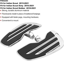 Motorcycle Driver Floorboards Foot Pegs for Indian Scout Sixty Bobber BRAND NEW