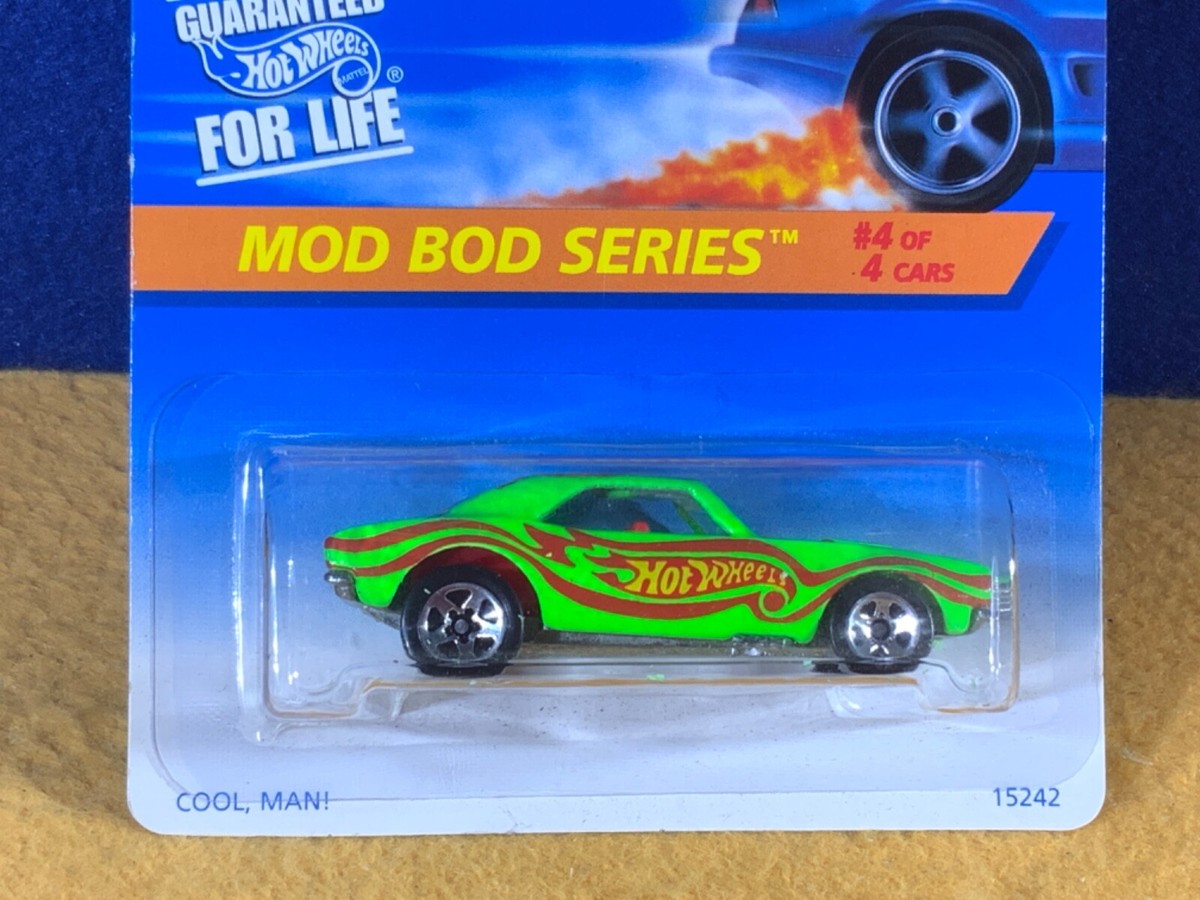 Z9-84 HOT WHEELS - COOL, MAN! - 1996 - '67 CAMARO - #399 - GREEN