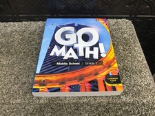 Go Math Middle School Grade 7 Text Book Commo...