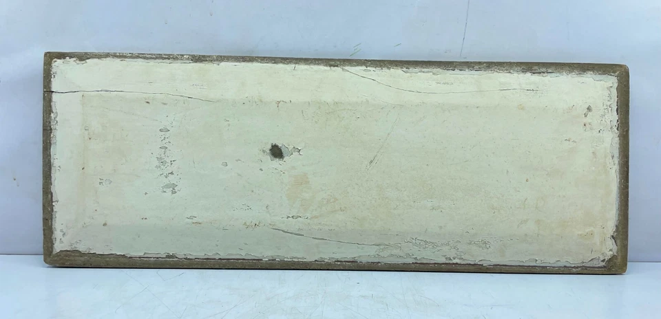 Painel de madeira esculpido na parede floral rústico decoração à mão esculturas marroquinas penduradas - Imagem 3 de 4