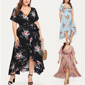 plus size bohemian dress