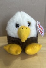 Baldwin The Eagle Puffkins Bean Bag Plush 1994 Patriotic Bird 4 Inches Small