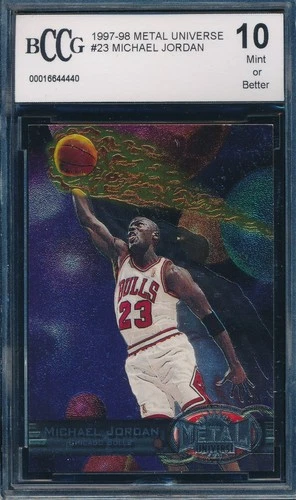 1997 Fleer Jordan BGS 98