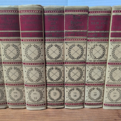 The Complete Works of Mark Twain - American Artists Edition set of 26 w/ autobio - Picture 6 of 24