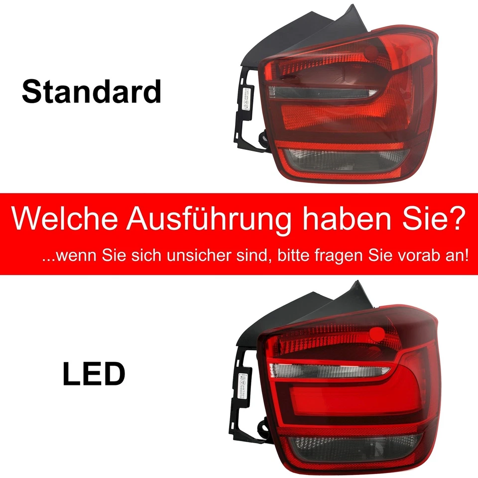 LED Rückleuchte rechts für 1er BMW F20 F21 -2015 Rot Smoke Rücklicht Heckleuchte - Bild 2 von 4
