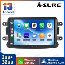 For Renault Dacia Duster 2013-2017 Apple CarPlay Car Stereo Android 13 GPS 2+64G