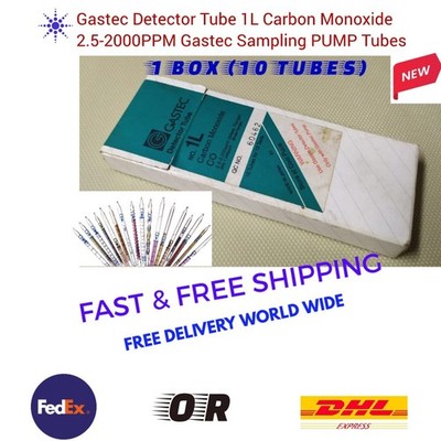 Gastec Detector Tube 1L Carbon Monoxide 2.5-2000PPM Gastec Sampling PUMP Tubes