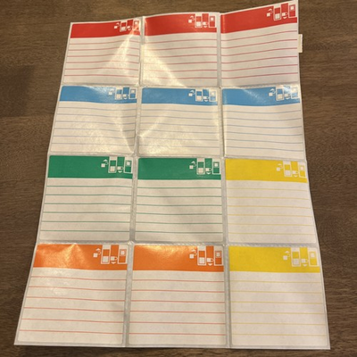 #ad 3M Scotch Floppy Disk Labels 1 Page 12 Labels $4.99