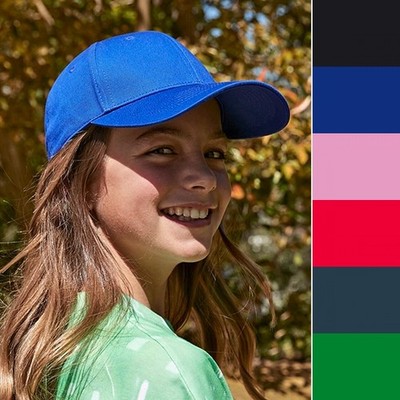 Beechfield EarthAware Junior Classic Organic Cotton 6 Panel Cap B821B Kinder Kap