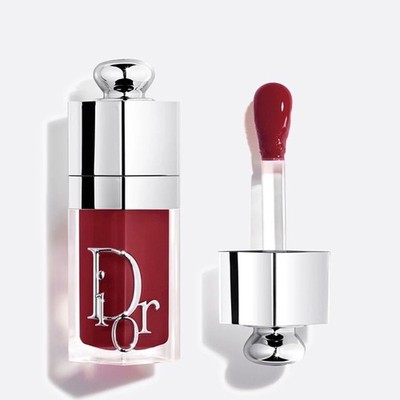DIOR: Black Cherry Dior Addict Lip Glow Oil (Shade 104)