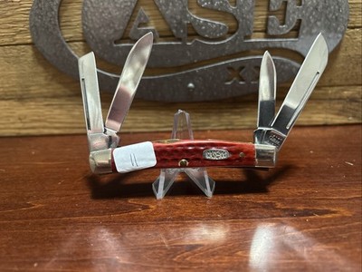 Case XX 2000 Red Pocket Worn Congress 64052 Pocket Knife