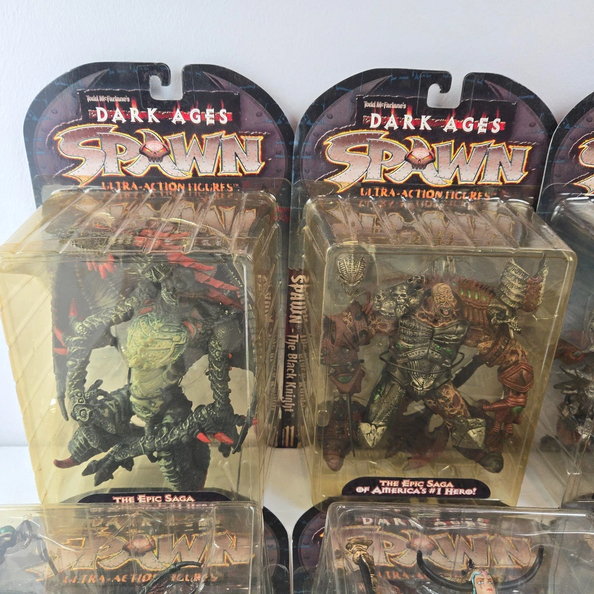 Set of 6 New Spawn Dark Ages Series 11 1998 McFarlane toys