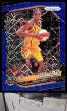 2025 Panini Prizm WNBA #106 Lisa Leslie Blue Velocity Prizms - SV