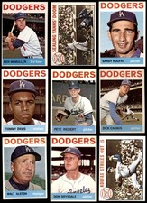 1964 Topps Los Angeles Dodgers Team Set 1963 World Series Champs! 5 - EX 4050683