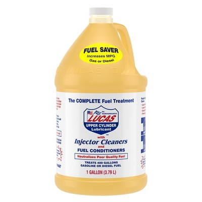 Lucas Oil 10013 Fuel Treatment - 1 Gallon 128 Fluid Ounce, clear yellow 
