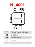 AS-PL Lichtmaschine Generator 130 A 12 V FüR Honda Pilot
