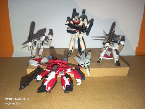 Macross / Robotech Collection: Lot of 5 VF-1S, VF-19 & More Figures 🔥