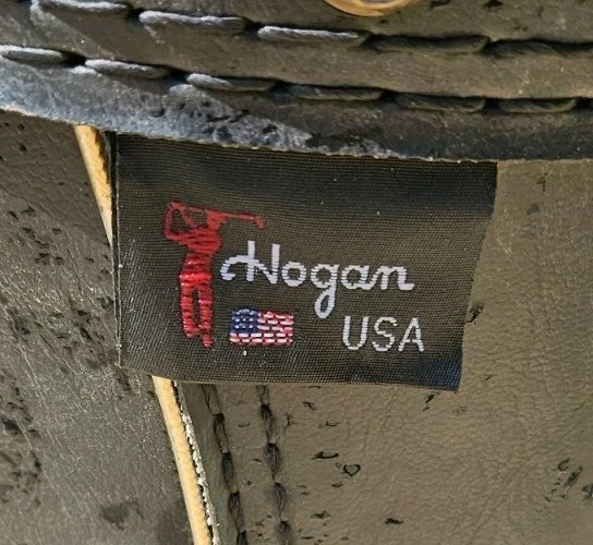 Bolsa de golf Ben Hogan de cuero vintage Foto 4 de 4