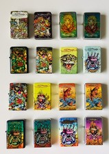 One Ed Hardy Oil Lighter Tattoo Design Flip-top Flint Refillable Your Choice One Ed Hardy Oil Lighter Tattoo Design Flip-top Flint Refillable Your Choice