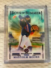 2025 Malcolm Moore Panini Boys Of Summer Purple 49/49 #39 Texas Rangers BOOKEND!