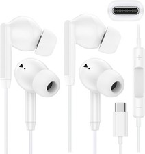 Earbuds Wired for Iphone 17 Pro Max 17Pro Air Pods 16E 16 16Pro 15 Plus, USB C H