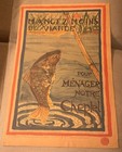 Antique French WWI Poster-Maurice Picard-“Mangez Moins de Viande” Free Shipping