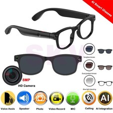 AI smart glasses with Bluetooth and camera and Image and video translate