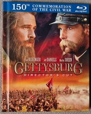Gettysburg Director’s Cut Blu-ray & DVD Digibok Tom Berenger & Jeff Daniels