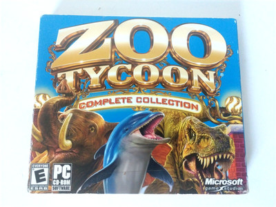 Zoo Tycoon: Complete Collection PC Game by Microsoft- 2 Disc Set in Sleeve