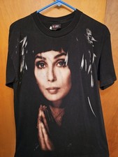 Vintage Cher 90s Do You Believe Shirt RARE And Ticket Stub From Concert STL