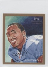 2009 Topps National Chicle Mini Hakeem Nicks #C122 0u7