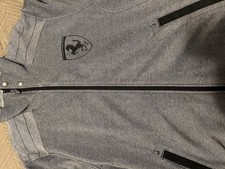 PUMA Mens Scuderia Ferrari F1 Racing Red Zip-...