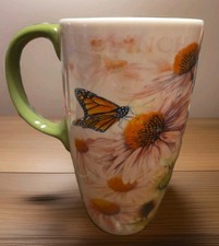 Cypress Home Tall Ceramic Travel Mug 16 Oz  D...
