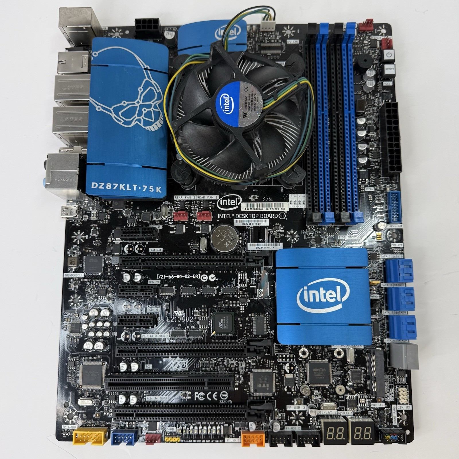 Intel DZ87KLT-75K LGA1150 Z87 ATX Motherboard DDR3 USB 3.0 SATA 6Gb/s Untested