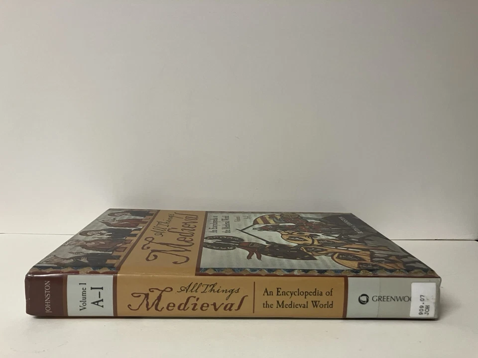 All Things Medieval Volume 1 A-I by Ruth Johnston 2011 Hardcover VERY GOOD - Image 3 of 4