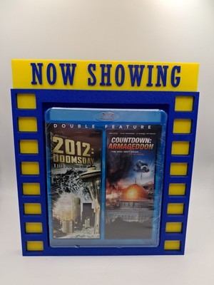2012: Doomsday & Countdown: Armageddon (Blu-ray) SEALED 