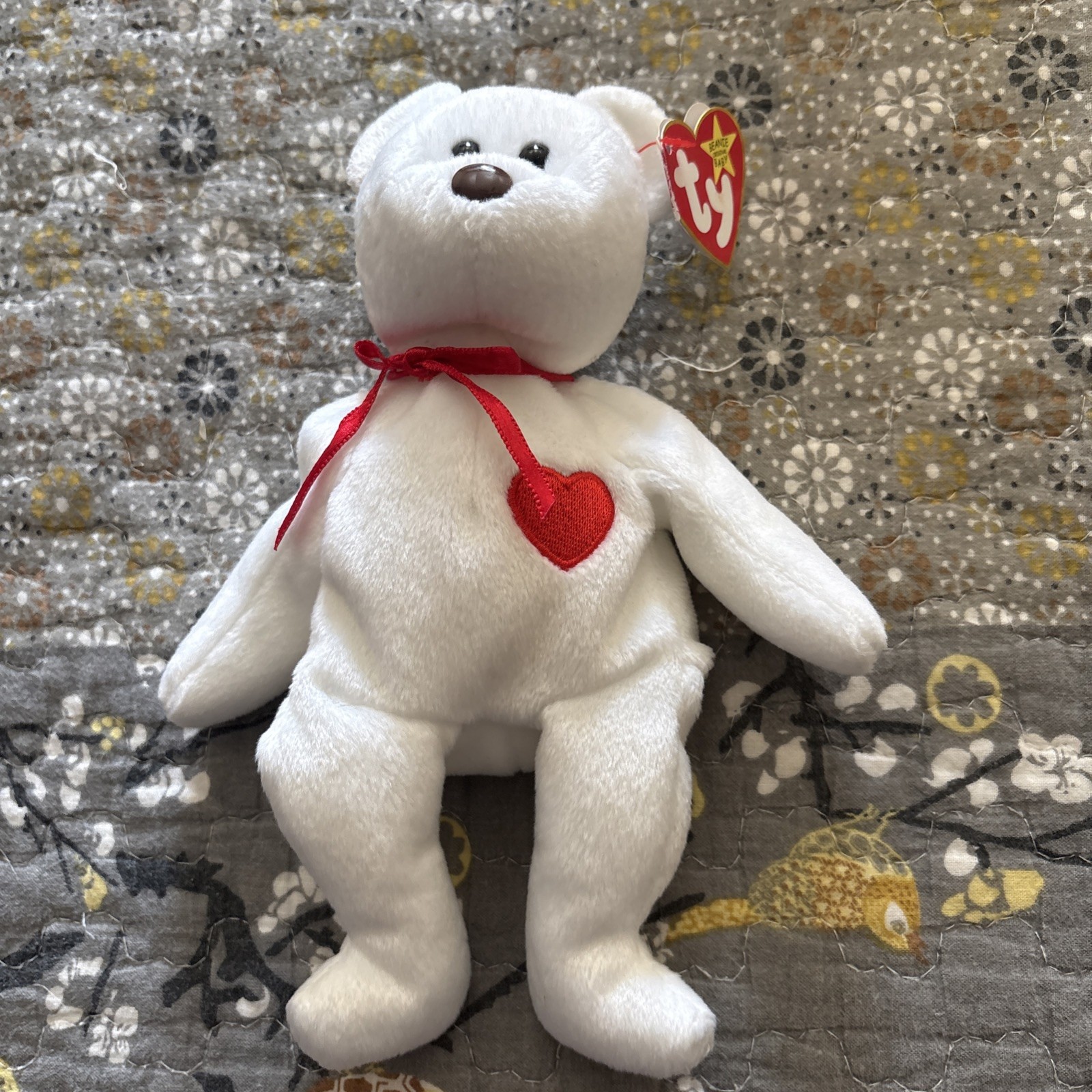 Ty 4058 Valentino Bear Beanie Baby 1993/1994