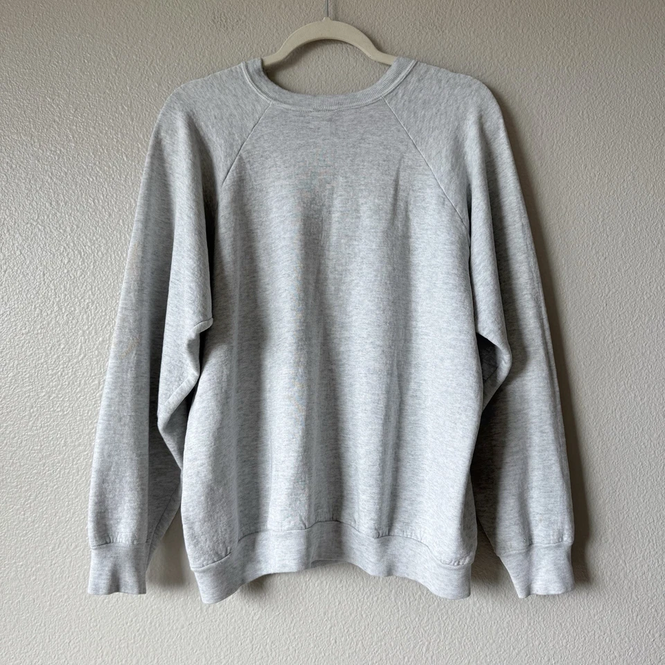 Sudadera vintage Guess Jeans para mujer talla grande pulóver cuello redondo clásica años 80 Foto 2 de 4