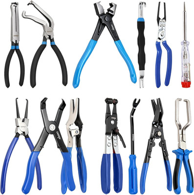13PCS Electrical Disconnect Pliers & Fuel Line Disconnect Tool Set, Automotive E